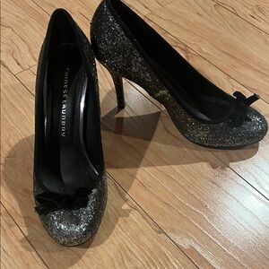 Chinese Laundry Women's Glitter Heels - Black